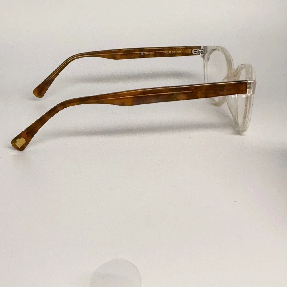 Rue Du Four Elita 4911 Eyeglasses Clear Tortoise Shell Cat Eye 52-18-140‎ Frames